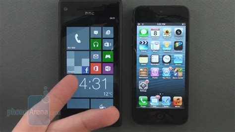 HTC Windows Phone 8X vs Apple iPhone 6 Plus Karşılaştırma